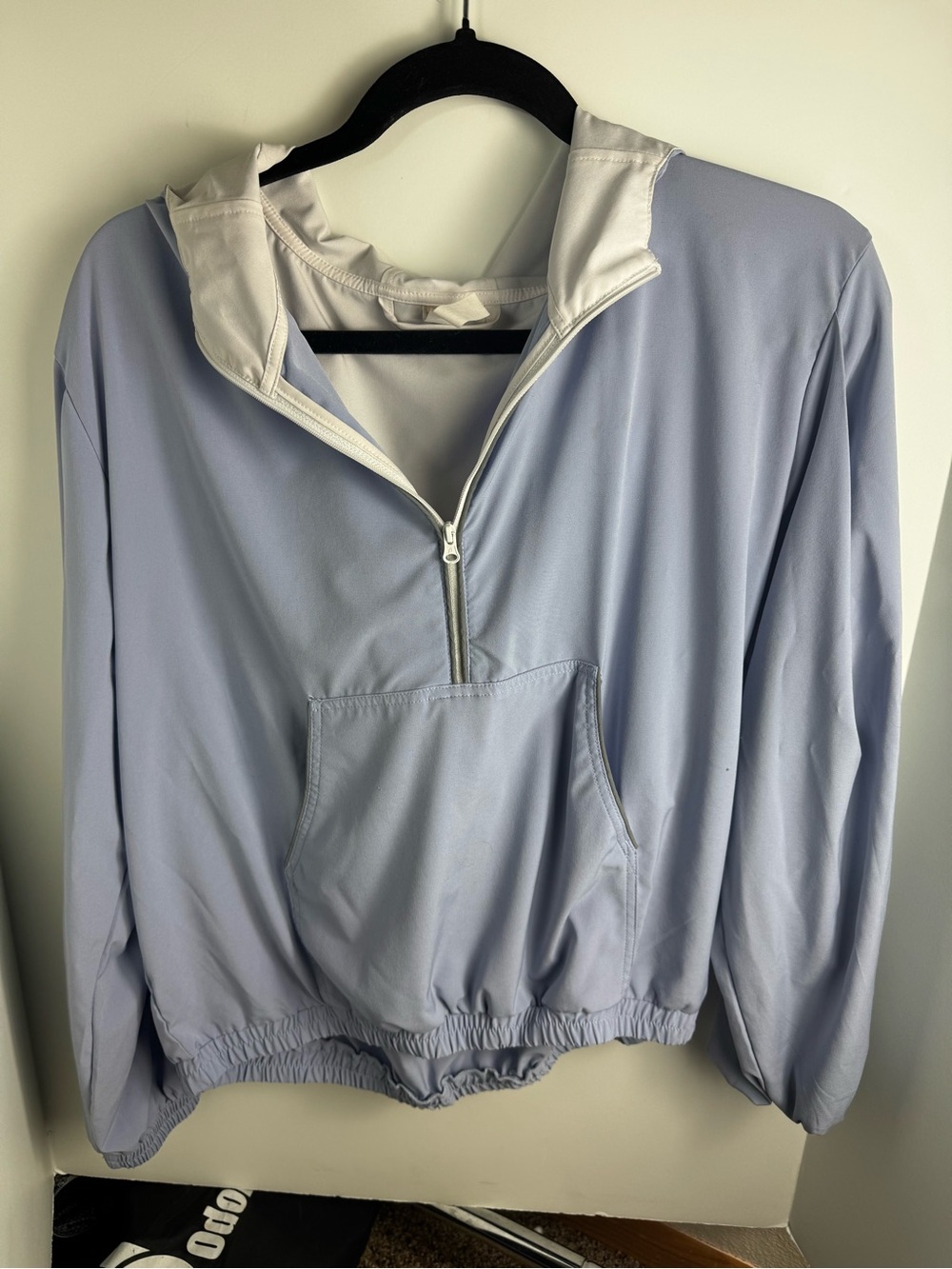 P’tula lightweight Light purple Half-Zip Pullover Hoodie